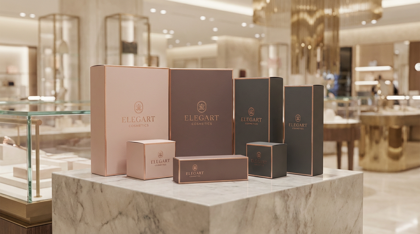 Custom Cosmetic Packaging Boxes - Luxury Skincare and Makeup